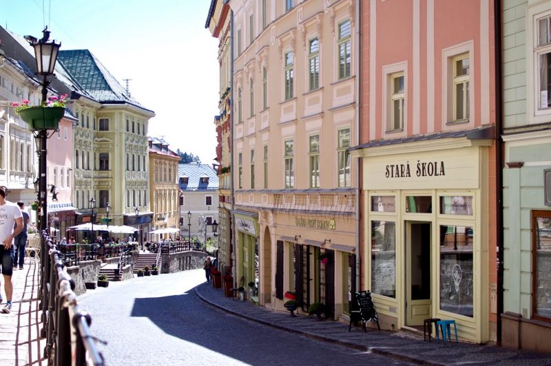 Banská Štiavnica centrum Stará škola